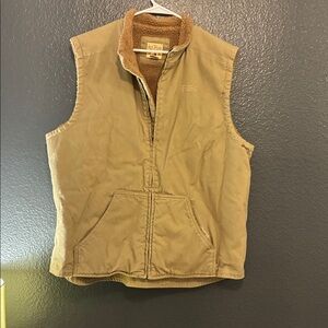 RedHead Fleece lined Vest size XL in tan